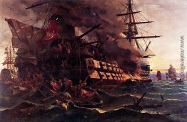 Der Angriff auf das türkische Flaggschiff im Golf von Eressos au