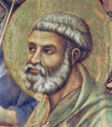 Madonna mit Kind auf dem Thron (Vorderseite-Fragment)