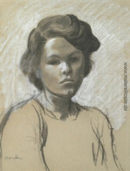Porträt von Colette, die Tochter des Künstlers