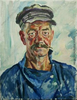 Portrait of worker Yakobchenko