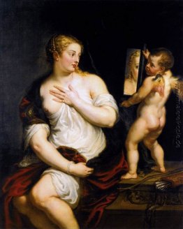 Venus an ihrer Toilette