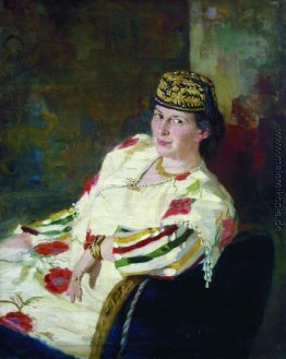 Porträt von Mara Konstantinovna Oliv