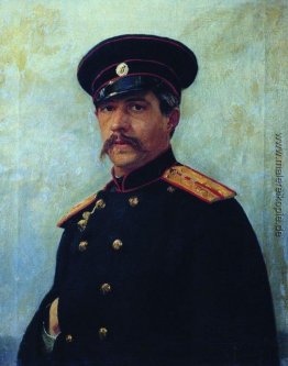 Portrait eines Militär-Ingenieur, Kapitän A. Shevtsov, der Brude