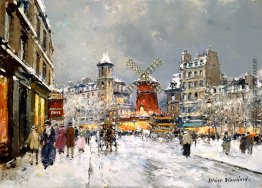 Moulin Rouge, ein pigalle sous la neige