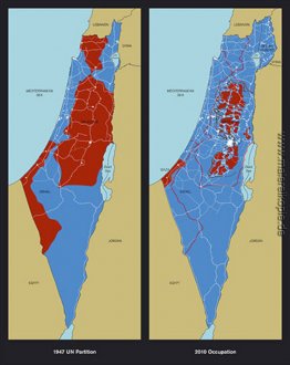 Karten von Palästina