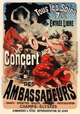 Konzert des Ambassadeurs, Champs-Élysées