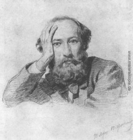 Portrait der russischen Bariton Opernsängerin Gennady Kondratiev