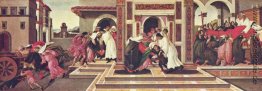 Serie von vier Gemälden zum Leben des Hl. Zenobius von Florenz