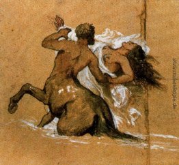 Centaur und Nymphe