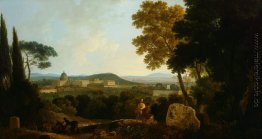 St Peters und dem Vatikan aus dem Gianicolo, Rom