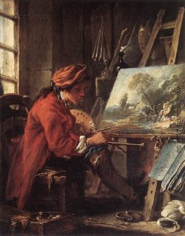 Der Maler in seiner Werkstatt