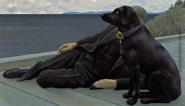 Hund und Priester