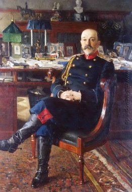 Portrait der Generaladjutant P.P.Gesse