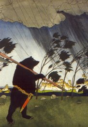 Illustration. Märchen: Teremok. Mizgir '. Illustration. Märchen: Teremok. Mizgir '.