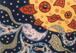 Die Sonne ist in der Liebe mit dem Mond (Zusammenarbeit mit Blaa