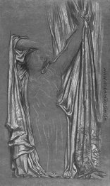 Gardinen. Studie für die Last-Uhr der Held. Gardinen. Studie für die Last-Uhr der Held.