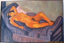 Hommage à Modigliani [Akt]