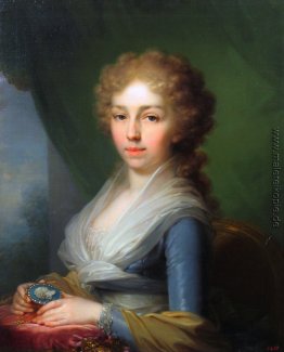 Porträt der Kaiserin Elisabeth Alexejewna