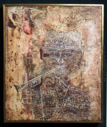 Untitled Mann mit Hut und Horn Untitled Mann mit Hut und Horn