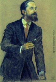 Porträt von Iwan Bilibin