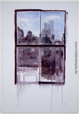 Untitled (Stadtbild mit Twin Tower)