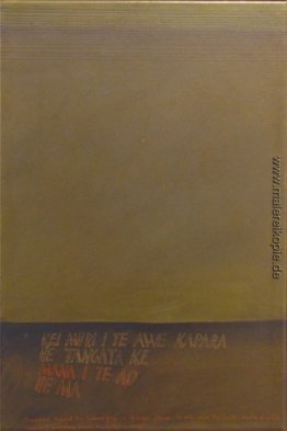 Kei Muri I Te Awe Kapara (Hinter der tätowierte Gesicht Shadowed