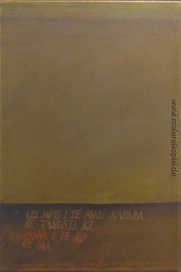 Kei Muri I Te Awe Kapara (Hinter der tätowierte Gesicht Shadowed