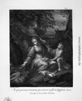 Jesus beten auf dem Ölberg