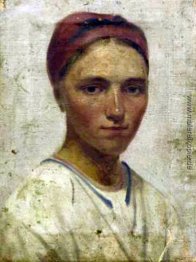 Portrait eines Bauernmädchen Portrait eines Bauernmädchen