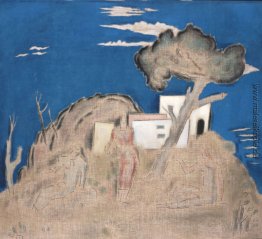 Landschaft mit drei Figuren