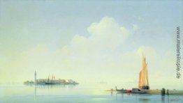 Der Hafen von Venedig, auf der Insel San Georgio