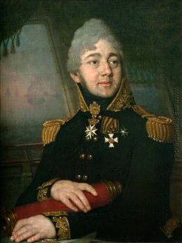 Portrait des russischen Dichters Evgeny Boratynsky