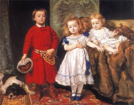 Portrait von drei Kindern