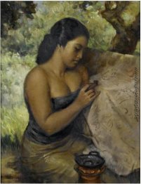 Eine indonesische Schönheit Eine indonesische Schönheit