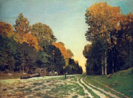 Die Straße von Chailly zu Fontainebleau