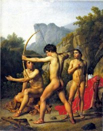 Drei Spartan Jungen Drei Spartan Jungen