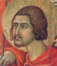 Madonna mit Kind auf dem Thron (Vorderseite-Fragment)