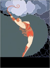 Im Theater, die Tänzerin Im Theater, die Tänzerin