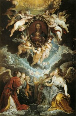 Die Madonna della Vallicella von Seraphim und Cherubim Adored