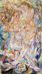 Doppel Nude: Zwei Frauen