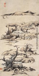 Landschaft (Ni Zan Style) Landschaft (Ni Zan Style)