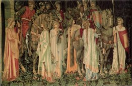 Die Bewaffnung und die Abfahrt der Ritter