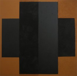 Malerei. Schwarzes und Brown-