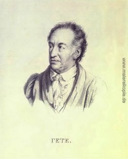 Porträt von Johann Wolfgang von Goethe