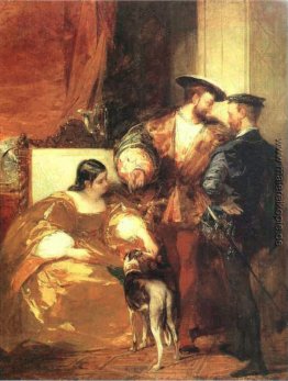 Franz I. und die Herzogin von Etampes