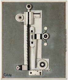 Grå Relief II Grå Relief II