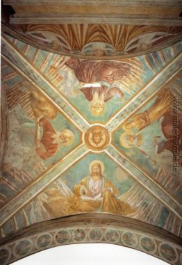 Tabernacle von Madonna delle Tosse: vier Evangelisten