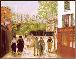 Befestigungsanlage auf dem Norden von Paris