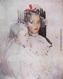 Portrait der Kinder von S. Botkin Portrait der Kinder von S. Botkin