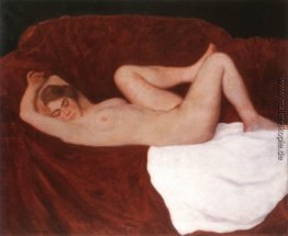 Schlafende Frau